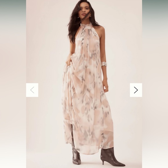 Maeve for Anthropologie Beautiful Halter Dress Plus size 2X New With Tags!!! - Picture 2 of 11